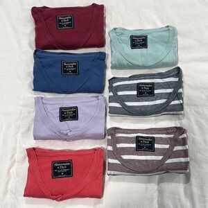 Abercrombie & Fitch 7-Pack Essential Tees
